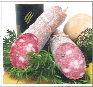 Salame nostrano lardellato